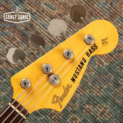 1998 CIJ Fender '69 Competition Mustang Bass Reissue MB-SD/CO Seymour Duncan image 11