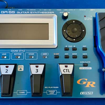 Roland GR-55 Guitar Synth - Blue