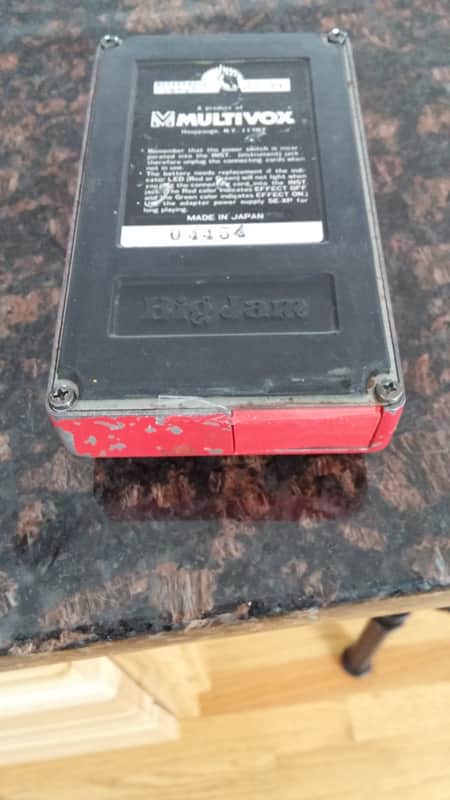 Multivox Big Jam Distortion SE-8 80's Red | Reverb