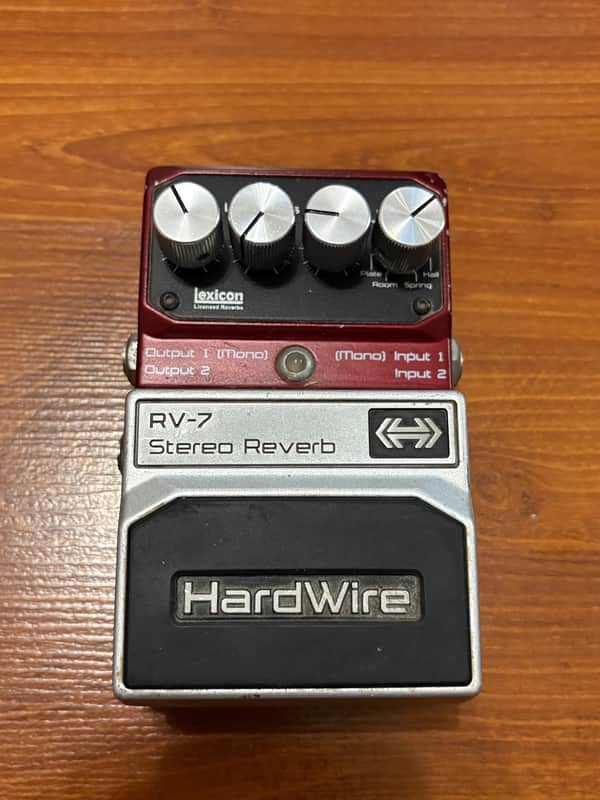 DigiTech Hardwire RV-7 Stereo Reverb