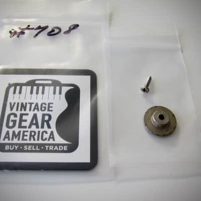 Fender Precision & Jazz Bass String Tree Pre CBS Authentic Vintage Part Circa 1954-1964 Chrome image 3
