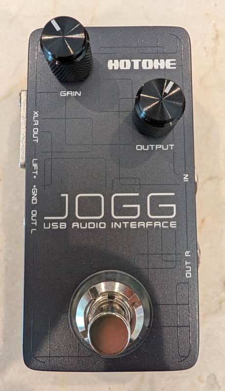 Hotone UA-10 Jogg USB Audio Interface 2020 - Present - Black image 1