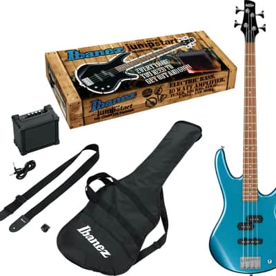 Ibanez Jumpstart IJSR190N Bass Pack - Metallic Light Blue image 1