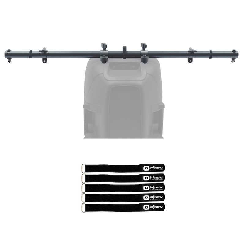 PA Speaker Fly Point Mountable DJ Stage T-Bar Lighting Bar w Hardware image 1