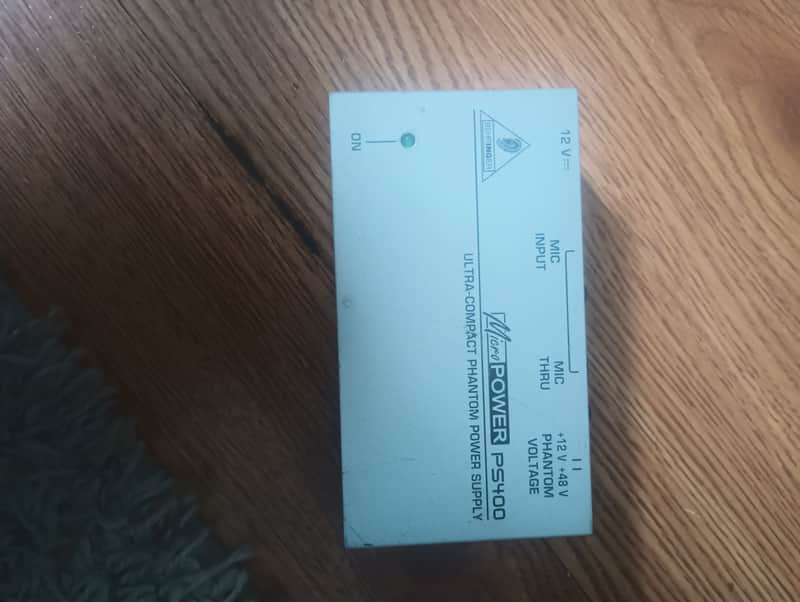 Behringer Micropower PS400 Phantom Power Supply 2010s - Standard image 1