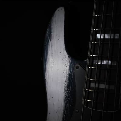 2024 Fender Custom Shop LTD ’64 Jazz Bass Heavy Relic *VIDEO* | Aged Black | Ash Body | Block Inlays image 9