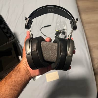 Audeze MM-500 Open Back Planar Magnetic Headphones - 18 Ohms 2022 - Present - Black image 3