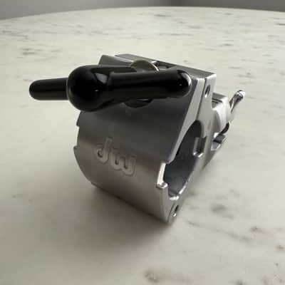 DW DWSMRKC15A 1.5" to Adjustable V Angle Drum Rack Clamp 2010s - Grey image 5