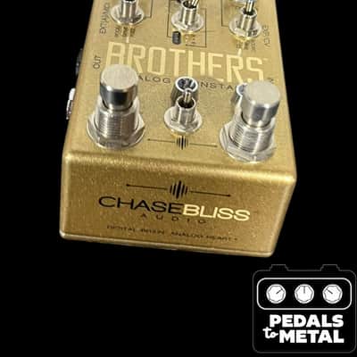 Chase Bliss Audio Brothers Analog Gain Stage 2017 - 2018 - Gold X16928 image 3