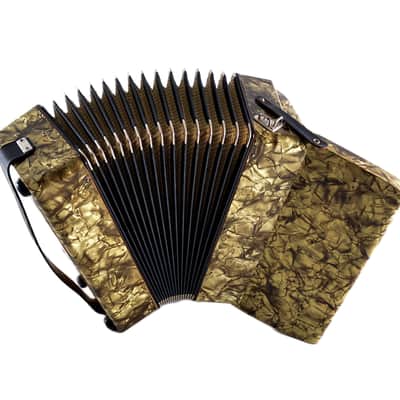 Immagine Vintage, Rare, German Made, Top Quality Accordion Weltmeister - 12 bass + Original Hard Case & Straps - from the Golden Era - 13