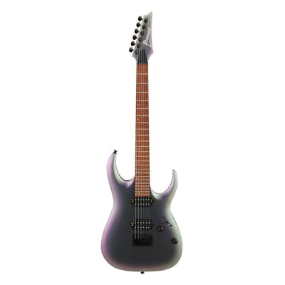 Used Ibanez RGA42EXBAM RGA Standard Electric Guitar Black Aurora Burst Matte image 2
