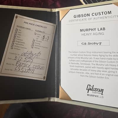 Over 9k new! RARE Gibson Custom Shop Custom Firebird Heavy Aged Inverness Green 2025 - Perfect Balance and Weight image 3