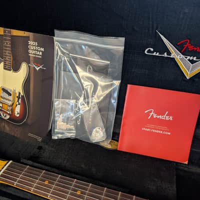 Fender Custom Shop ’63 Esquire Custom Deluxe Closet Classic Aged Relic W/OHSC Candy COA Build Sheet MINT image 5