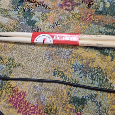 Vic Firth SRC Corpsmaster Roger Carter Signature Marching Drum Sticks 2010s - Natural image 1