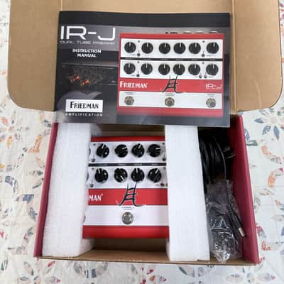 Friedman IR-J Jake E. Lee Signature Dual Tube Preamp 2024 - Present - Red / White image 2