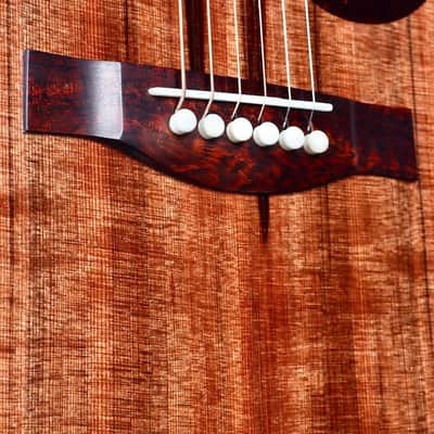 Santa Cruz OOO Custom Sinker Redwood / Indian Rosewood with Upgraded Snakewood Appointments #6107 image 11