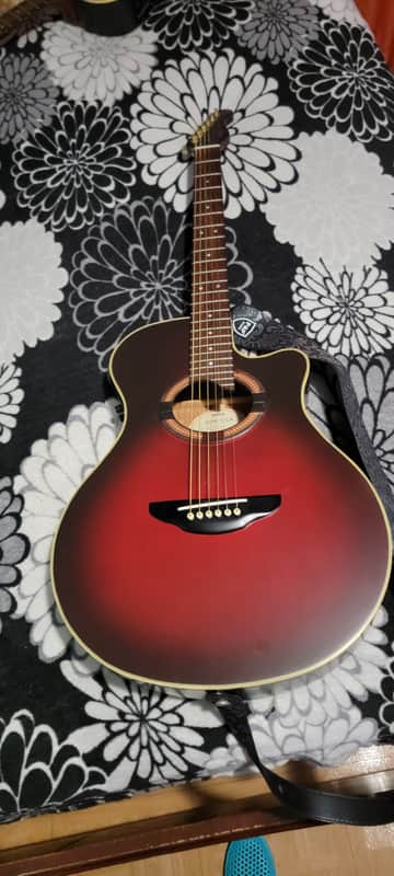 YAMAHA APX-6SAエレキギター Yamaha APX-6SA Red and Mahogany | Reverb