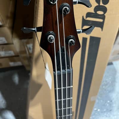 Ibanez Standard SR500A Electric Bass Guitar - Mahogany Brown Burst Low Gloss image 4
