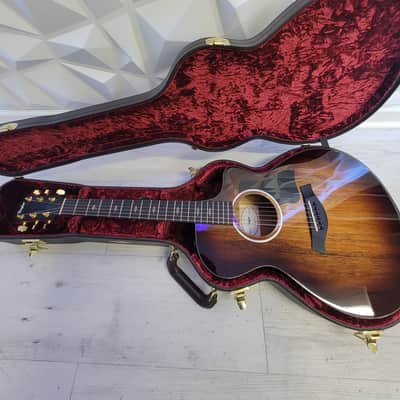 Taylor 222ce-K DLX 2024 Hawaiian koa solid top Deluxe Grand Concert Electric acoustic w/ Hard Taylor Case Mint!!! image 19