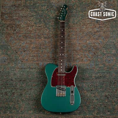 2023 Fender FSR Hybrid II Telecaster Sherwood Green w/ Matching Headstock Made in Japan image 2