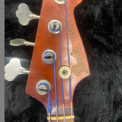 1983 USA / Fullerton Ca. Fender Jazz Bass Guitar With Case image 4