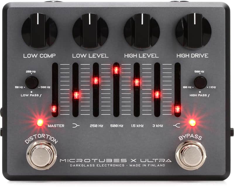 Darkglass Microtubes X Ultra Bass Preamp Pedal image 1