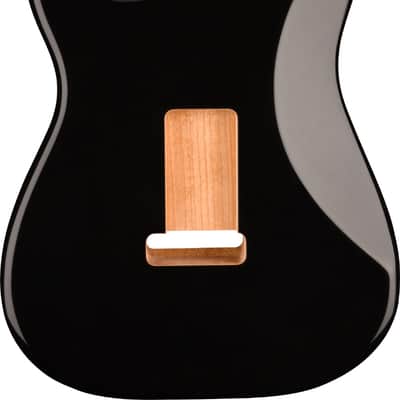 Fender Classic Series 60's Stratocaster SSS Alder Body Vintage Bridge Mount, Black image 2