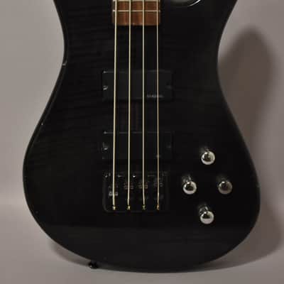 2004 Spector Performer 4 DLX Deluxe Matte Black Finish image 2