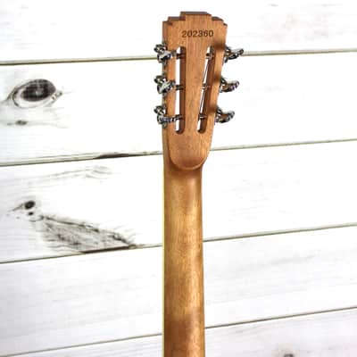 Royall Flame Maple Parlor Resonator Guitar Natural Satin Finish image 9