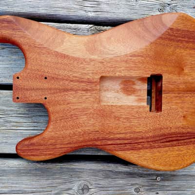 Stratocaster  Thinline body, mahogany image 3