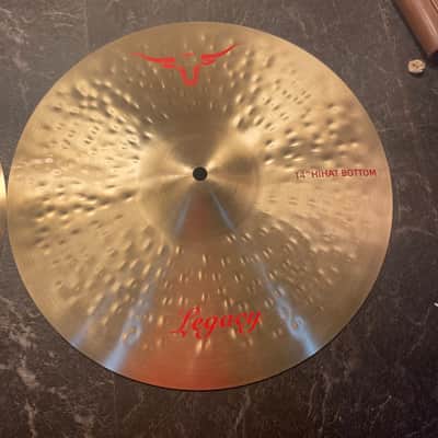 WILD BULL Legacy Series Hand Forged & Hammered 14" hi hat set image 5