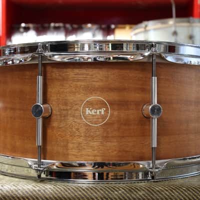 2024 Kerf Drum Co. 6.5x14 Mahogany Snare Drum image 1