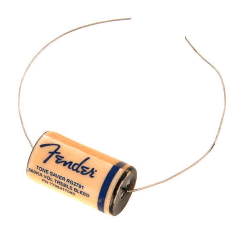 770-6417-049 Fender 500k TONE SAVER Guitar Tone Capcitor Cap w/ Treble Bleed image 1