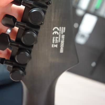 Solar E1.7fbb 7 String  Flame Black Burst Matte with Soft Case image 4