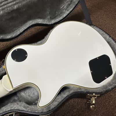 Used Epiphone Les Paul Custom Electric Guitar - Alpine White Vintage 2007 w/ Hard Case image 7