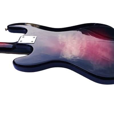 1966 Hofner 185 shortscale bass in Redburst Tocotronic (Vintage, Restored) image 20