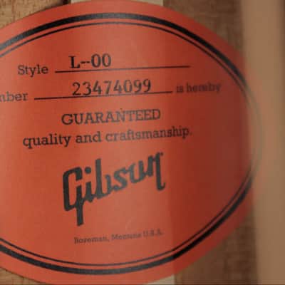 Gibson L-00 Original - EB (#099) image 25