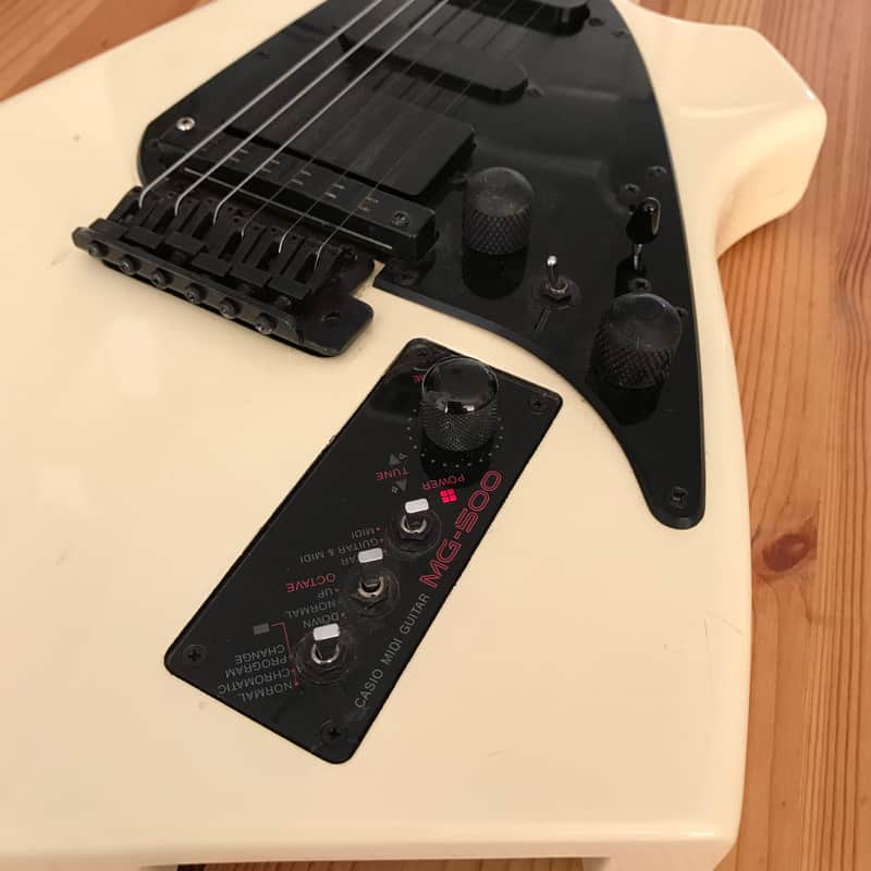 Casio MG500 Midi guitar from the 80's | Reverb