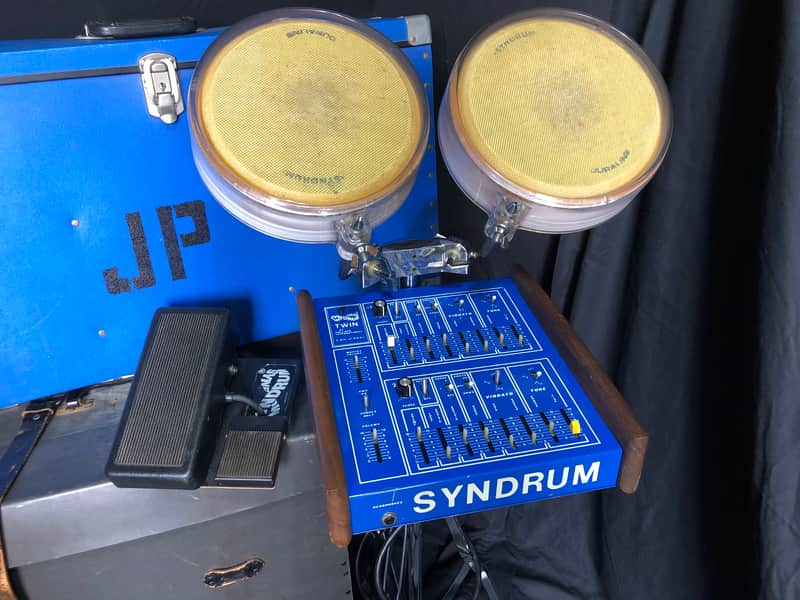 Syndrum Inventor Joe Pollard's Original Syndrums "Twin" Electronic Drums. image 1