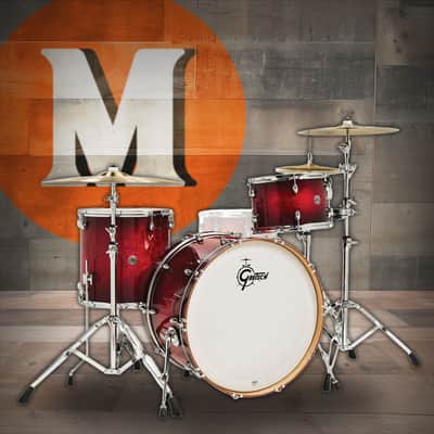 Gretsch Catalina Club 3pc Shell Pack - Gloss Crimson Burst (CT1-R443C) image 1