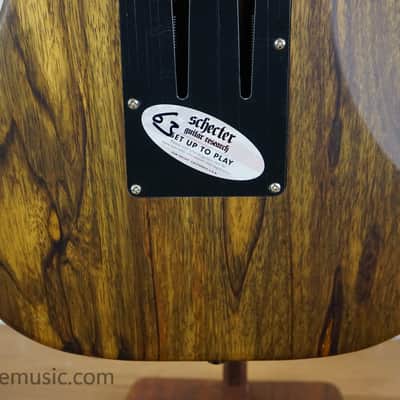 Schecter Sun Valley Super Shredder Exotic HT - Black Limba image 13