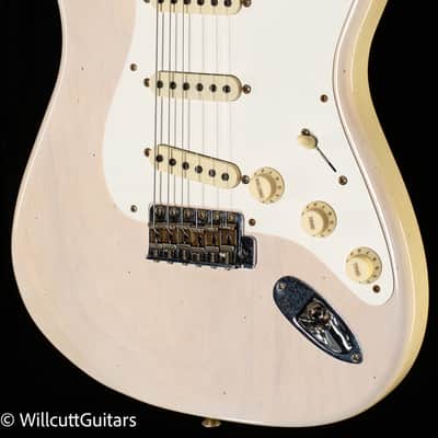 Fender Custom Shop 1956 Stratocaster Journeyman Relic Aged White Blonde (653) image 1