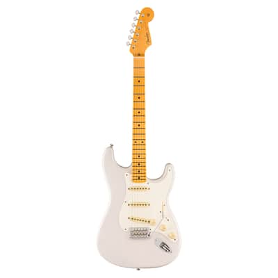 Used Fender Eric Johnson Stratocaster Maple - White Blonde w/ Maple FB image 2