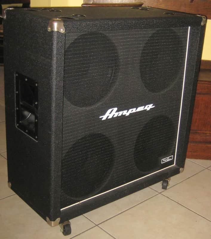 Ampeg V-412BV 4X12 Speaker Cabinet w/Celestion G12E 60 Watt Speakers image 1