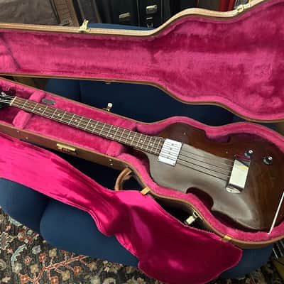 Vintage Gibson EB-1 Electric Bass 1969 Walnut HSC image 2