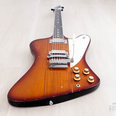 1965 Gibson Firebird III Reverse Body Vintage Guitar Sunburst w/ Case image 11