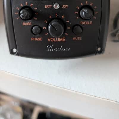 Shadow LAG preamp piezo acoustic pickup image 1