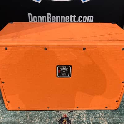 Tom Petersson's Cheap Trick, Orange PPC212 2x12 Bass Cabinet. Stage Played! Signed! (TP #8) image 7