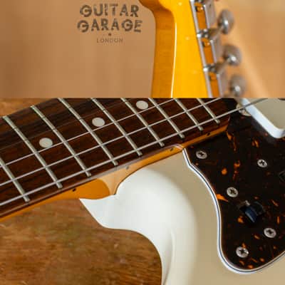 2014 Fender Japan Jazzmaster 62 Vintage Reissue Olympic White Tortoishell - cool MIJ! image 19
