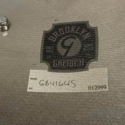 Gretsch Brooklyn Series GB4164S Steel Snare 14" x 6.5" image 2